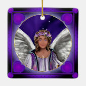 パープルソウルセラミックオーナメント セラミックオーナメント (裏面)