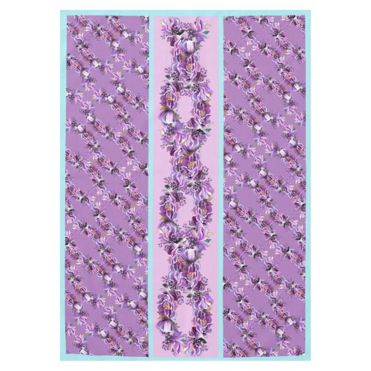 パープルソウルテーブルクロス テーブルクロス (正面)