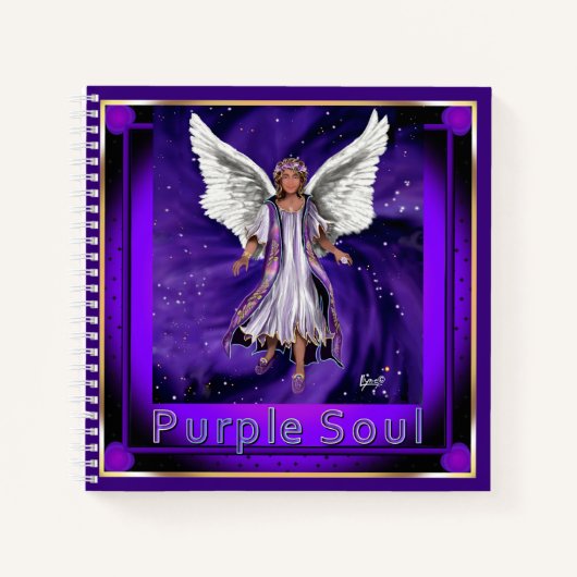 パープルソウルノートブック ノートブック (正面)