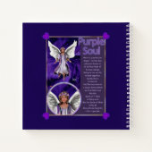 パープルソウルノートブック ノートブック (裏面)