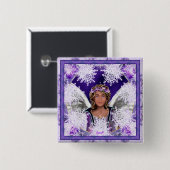 パープルソウルボタン 缶バッジ (正面&裏面)