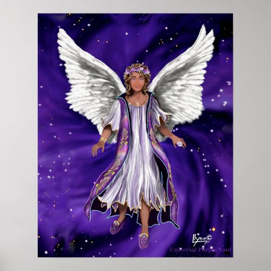 パープルソウルポスター ポスター (正面)