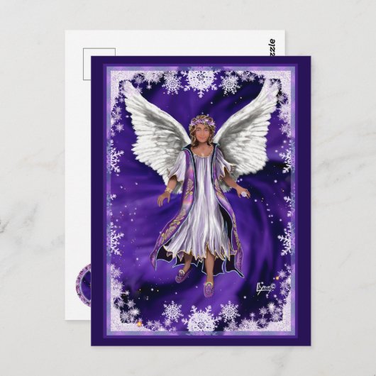 パープルソウルポストカード ポストカード (正面/裏面)