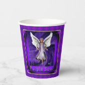 パープルソウル紙カップ 紙コップ (正面)