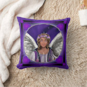 パープルソウル装飾用クッション クッション (ブランケット)