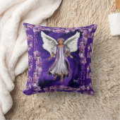 パープルソウル装飾用クッション クッション (ブランケット)