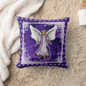 パープルソウル装飾用クッション クッション (ブランケット)