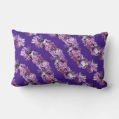 パープルソウル装飾用クッション ランバークッション (裏面)