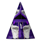 パープルソウル パーティーハット (裏面)