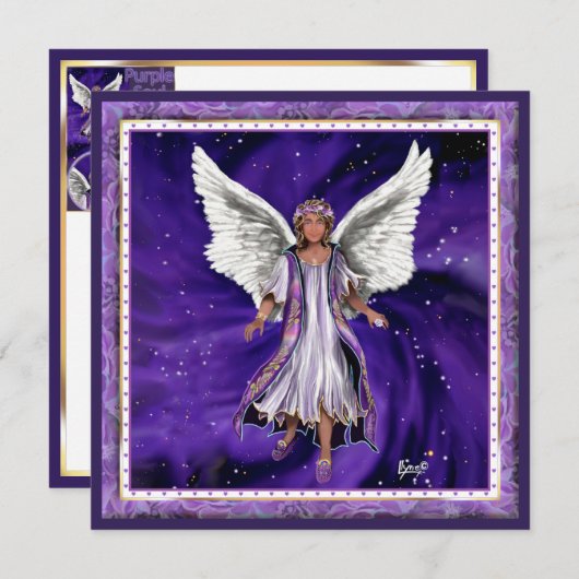 パープルソウル ブランクカード シーズンカード (正面/裏面)