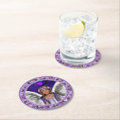 パープルソウル ラウンドペーパーコースター (インサイチュ)