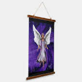 パープルソウル 吊り下げ型タペストリー (傾斜あり)