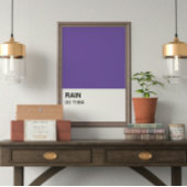 パープルソングアルバム – 全幅 ポスター