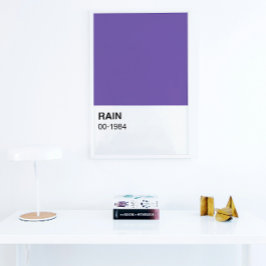 パープルソングアルバム – 全幅 ポスター