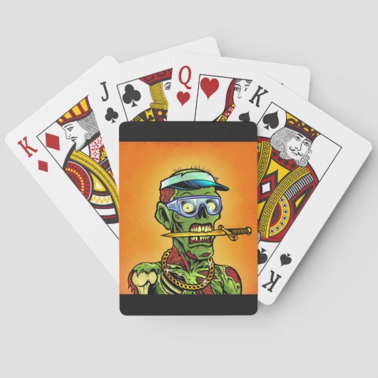 パープルゾンビトランプ トランプ (裏面)