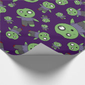 パープルゾンビ ラッピングペーパー (角)