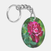 パープルタイガーバラ キーホルダー (正面左)