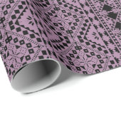 パープルタトレズプリント ラッピングペーパー (ロールコーナー)