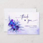 パープルターコイズの結婚式 (正面)