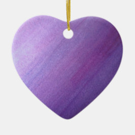 パープルダイアゴナルデザイン セラミックオーナメント