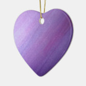 パープルダイアゴナルデザイン セラミックオーナメント (左)