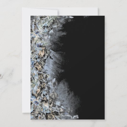 パープルダイアモンドクイーン独占的クインセニェラ 招待状 (裏面)