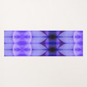 パープルダイヤモンドイカットサンリア ヨガマット (裏面(横))