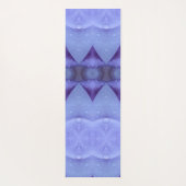 パープルダイヤモンドイカット ヨガマット (裏面)