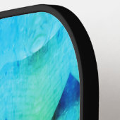 パープルダイヤモンドイカットGL ピックルボールラケット (左詳細)