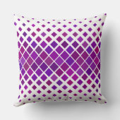 パープルダイヤモンド枕 クッション (裏面)