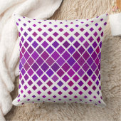 パープルダイヤモンド枕 クッション (ブランケット)
