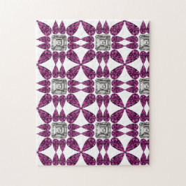 パープルダイヤモンド ジグソーパズル