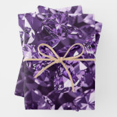 パープルダイヤモンド ラッピングペーパーシート (インサイチュ)