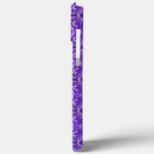 パープルダイヤモンド – y抽象芸術パターン Case-Mate iPhoneケース (裏面 / 左)