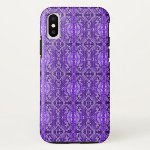 パープルダイヤモンド – y抽象芸術パターン iPhone x ケース