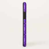 パープルダイヤモンド – y抽象芸術パターン Case-Mate iPhoneケース (裏面/右)