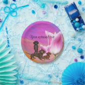 パープルダシュント紙パーティープレート ペーパープレート (パーティー)