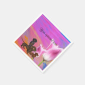 パープルダックシュント紙ナプキンス スタンダードカクテルナプキン (角)