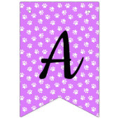 パープルダックスシャンドバンティングパーティーバナー バンティングフラッグ (第3の旗)