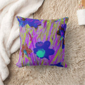 「パープルダフォジル」装飾用クッション クッション (ブランケット)