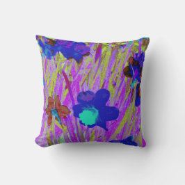 「パープルダフォジル」装飾用クッション クッション