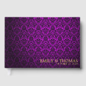 パープルダマスク ゲストブック (正面)