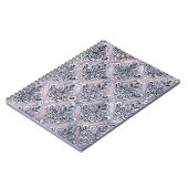 パープルダマスク ノートブック (左側)