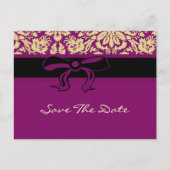 パープルダマスク 案内ポストカード (正面)