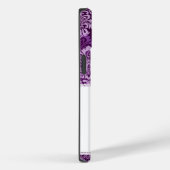 パープルダマスクiphone 4 ケース Case-Mate iPhoneケース (裏面 / 右)