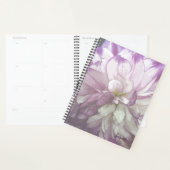 パープルダリアフローラウィークリー/月次プランナー プランナー手帳 (ディスプレー)