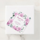 パープルダリアユーカリプタスボタニカルブライダルシャワー フェイバータグ (インサイチュ)