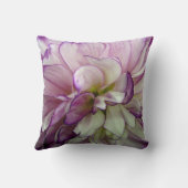 パープルダリア装飾用クッション クッション (裏面)