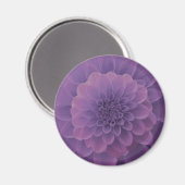 パープルダリア マグネット (正面/裏面)