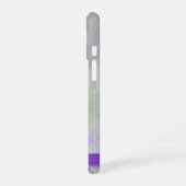 パープルダリア iPhone 16ケース (左側面)